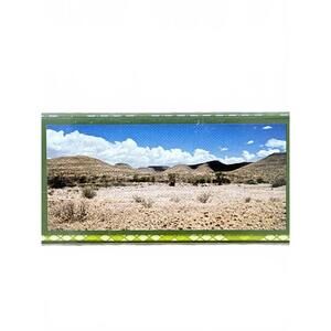 New Large Desert Terrarium Cling Static Cling Background 16 inches x 36 inches